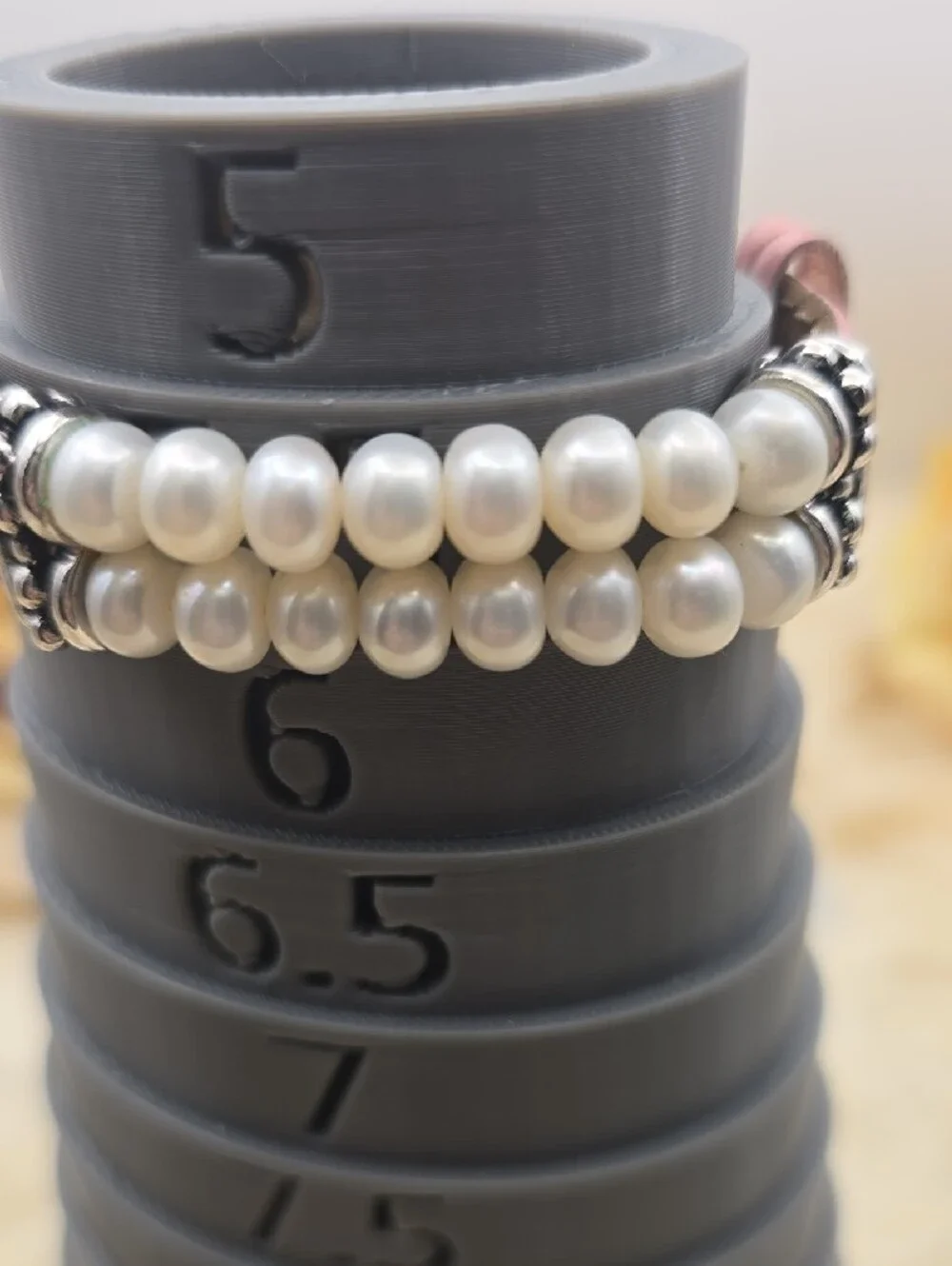 Honora Vintage Pink Leather Double Row Cultured Freshwater Pearl Buckle Bracelet